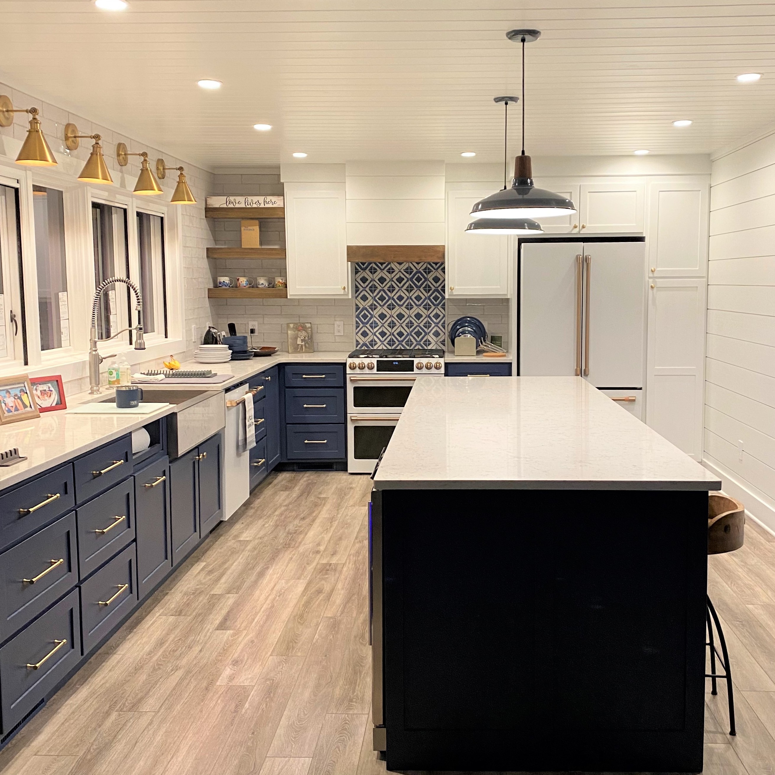 Marathon Wooden Top Pendant | Photo Courtesy of Customer