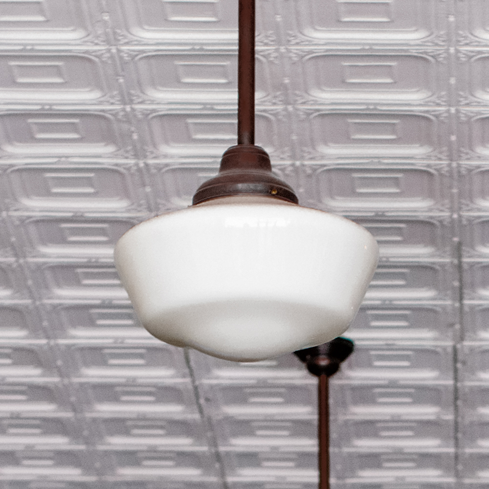 Primary Schoolhouse Stem Pendant Light