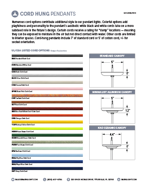 Cord Specs