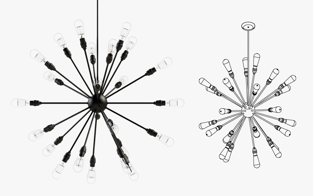 Custom Chandelier 4 