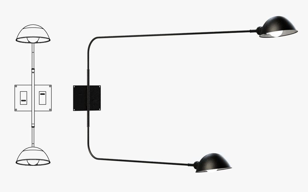 Custom Sconce 6