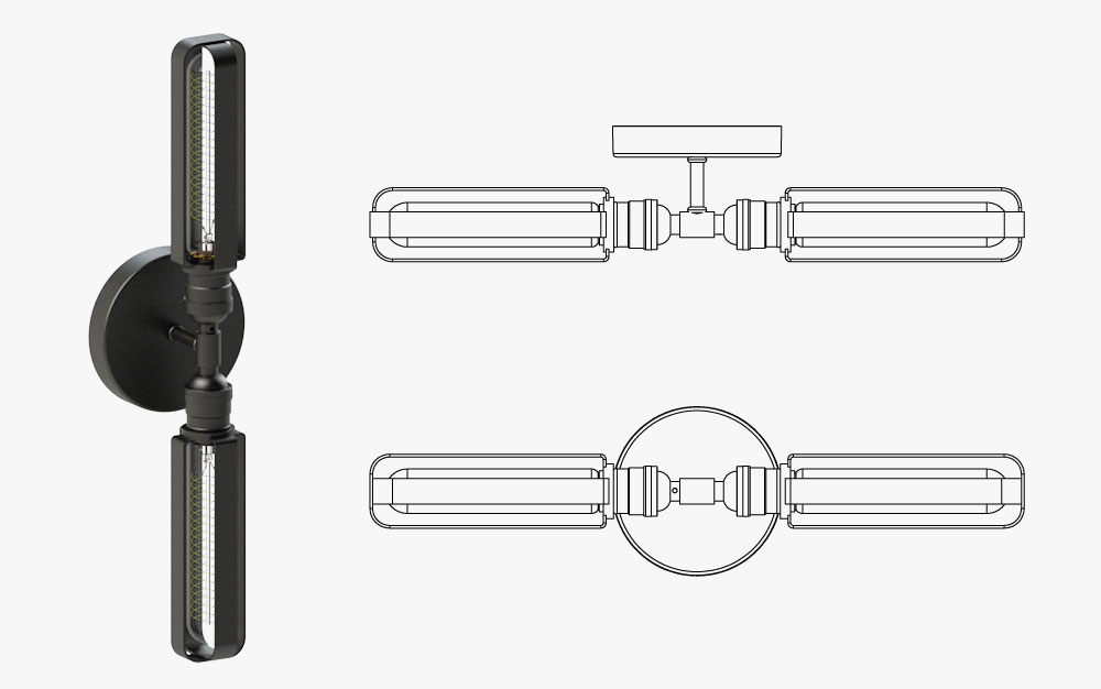 Custom Sconce 7