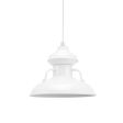 12" Laramie LED, 200-White, Standard White Cord