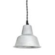 Mini Artesia Pendant, 975-Galvanized, TBK-Black Cotton Twist Cord