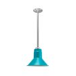 Canal Stem Mount, 390-Teal, Mounting in 980-Brushed Aluminum