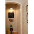 Austin Wall Sconce, 10" Shade, 975-Galvanized | Photo Courtesy of Lauren Leonard Interiors