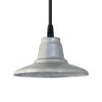 Mini Eclipse Pendant, 975-Galvanized | SBK-Standard Black Cord