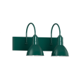 8" Wilcox Vanity Sconce, 300-Dark Green