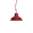 11" Bomber, 455-Porcelain Cherry Red, CSR-Red Cloth Cord