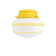 Primary Schoolhouse Flush Mount Light, 500-Buttery Yellow, Triple Painted Band