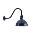 12" Wilcox Vented, 705-Navy, Narrow Slot Vents, G15 Gooseneck Arm
