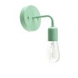 Downtown Minimalist Sconce, 311-Jadite PTMP, 1890 Era 40w Edison-Style Bulb