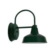 10" Austin LED Sconce, 300-Dark Green