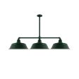 Bomber 3-Light, 300-Dark Green, 18" Arms