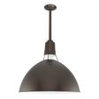18" Wilcox Uplight, 600-Bronze, 12" Stem