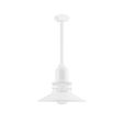 12" Cherokee LED, 200-White, FST-Frosted Glass