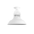 14" Outback, 200-White, RIB-Ribbed Glass
