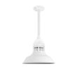 14" Outback, 200-White, RIB-Ribbed Glass