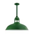 20" Outback LED, 307-Emerald Green, FST-Frosted Glass