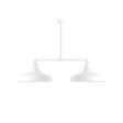 Union 2-Light, 200-White, 12" Arms, 18" Stem