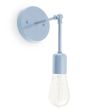 Downtown Minimalist Adjustable Sconce, 715-Delphite, Nostalgic Edison-Style 1890 Era 40W Bulb