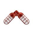 Atomic Topless Dual Sconce, 400-Barn Red, CGG-Standard Cast Guard, FST-Frosted Glass
