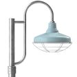 14" Union, 715-Delphite, Wire Cage, 975-Galvanized, Single Decorative Post Mount, 975-Galvanized, Smooth Direct Burial Pole, 975-Galvanized