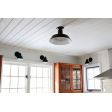 Barn Light Mini Artesia Wall Sconces, 6" Shade, 975-Galvanized G33 Straight Arm (Shown with 12" Sky Chief Stem Mount Light, Flush Mount) | Customer Submission