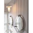 Industrial Guard Sconce, 200-White, Flared Shade, CGG-Standard Cast Guard, FST-Frosted Glass  | Customer Submission