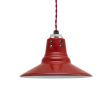 12" Aero Vented, 400-Barn Red, Circle Vents, TRD-Red Cotton Twist Cord