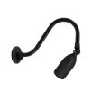 Bullet Gooseneck LED Sign Light, 100-Black, G15 Gooseneck Arm
