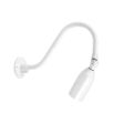 Bullet Gooseneck LED Sign Light, 200-White, G15 Gooseneck Arm