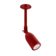 Bullet Stem Mount LED Sign Light, 400-Barn Red, 6" Stem