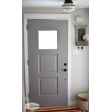 Primary Schoolhouse Flush Mount Light, 100-Black, Small Opaque Glass, Triple Painted Band | Photo Courtesy of Life & Renovations
