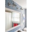 Mini Eclipse Wall Sconce, 975-Galvanized | Courtesy of Anne Nelson Interior Design