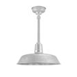 18" The Original™ Stem Mount, 975-Galvanized, Hang Straight Canopy