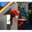 Streamline Industrial Guard Sconce, 420-Orange, CGG-Standard Cast Guard, CLR-Clear Glass | Customer Submission