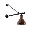 8" Wilcox, 999-Natural Oil-Rubbed Copper, G65 Gooseneck Arm, 100-Black