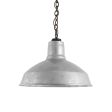 14" Dino, 975-Galvanized, Mounting in 100-Black, CSBG-Black & Gold Cloth Cord
