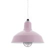 14" Dino, 790-Lavender, CGG-Standard Cast Guard, FST-Frosted Glass, TWH-White Cotton Twist Cord