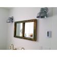 (2) 8" Bowie Wall Sconces, 975-Galvanized | Photo Courtesy of Homeowner