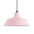 15" Bomber, 480-Blush Pink, CSBP-Black & Pink Cloth Cord