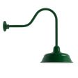 15" Bomber, 307-Emerald Green, G24 Gooseneck Arm