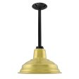 11" Bomber, 997-Natural Raw Brass, 12" Stem, 100-Black