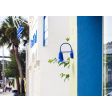 12" Seaside Wall Sconce, 700-Royal Blue