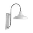 16" Union, 200-White, G19 Gooseneck Arm, 975-Galvanized