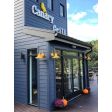 (3) 12" Union Wall Sconces, 550-Yellow | Photo Courtesy of Lighting Environments and Canary Grill in Berkeley Springs, West Virginia