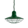 14" Dominion, 307-Emerald Green, Wire Cage, SBK-Standard Black Cord