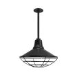 16" Aero, 100-Black, Wire Cage