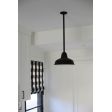 12" Avalon, 105-Textured Black, 24" Stem | Photo Courtesy of SBK Living